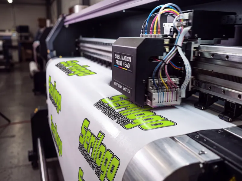 Plotter per stampa sublimatica con logo Serilogo